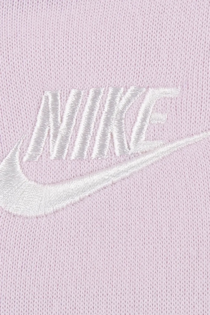 Nike Komplet dresowy niemowlęcy bawełniany różowy 66J456