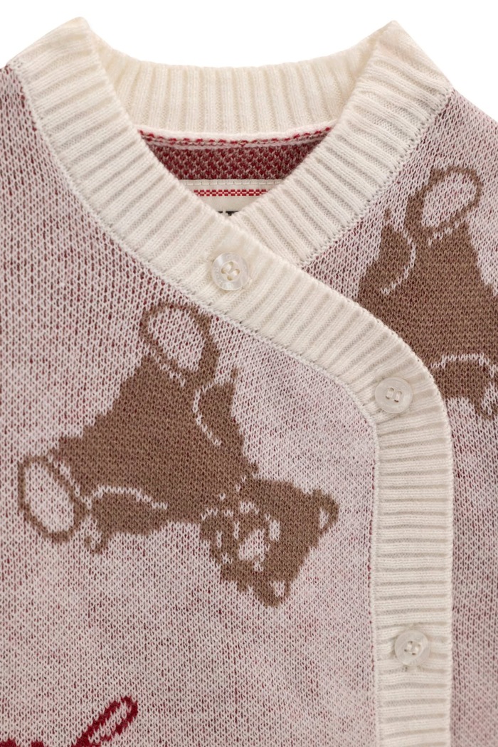 Chłopiec Guess Niemowlęce z dodatkiem wełny H6BG11.Z1332.9BY2 beżowy
