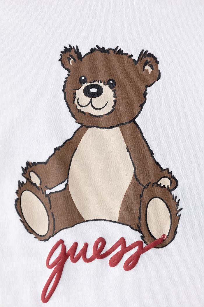 Guess Komplet dresowy niemowlęcy z bawełną H6BG10.K6029.9BY2