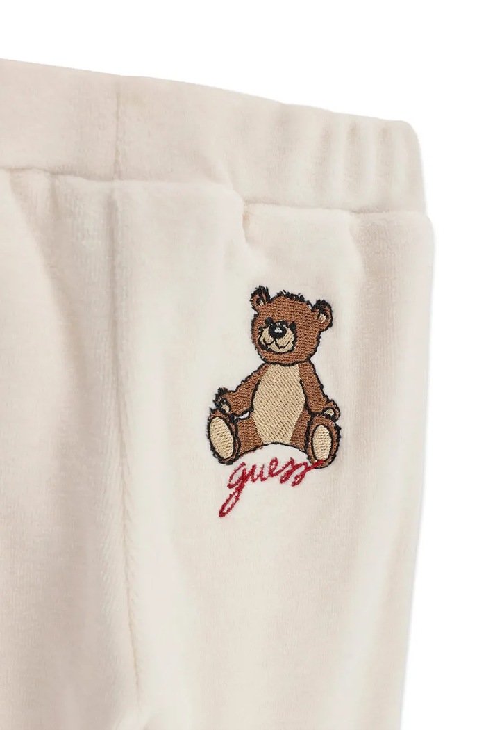 Niemowlęce bawełniane Guess H6BG09.K6028.9BY2 beżowy