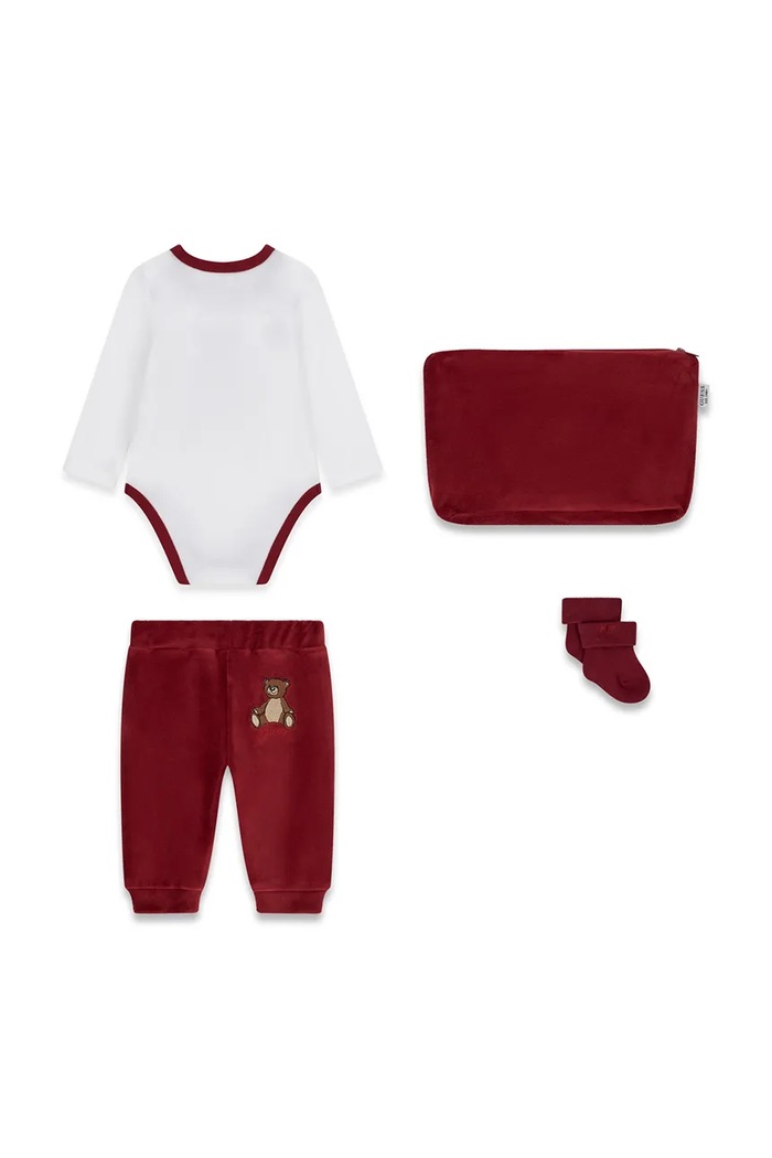 Guess Niemowlęce bawełniane H6BG09.K6028.9BY2 czerwony AW26