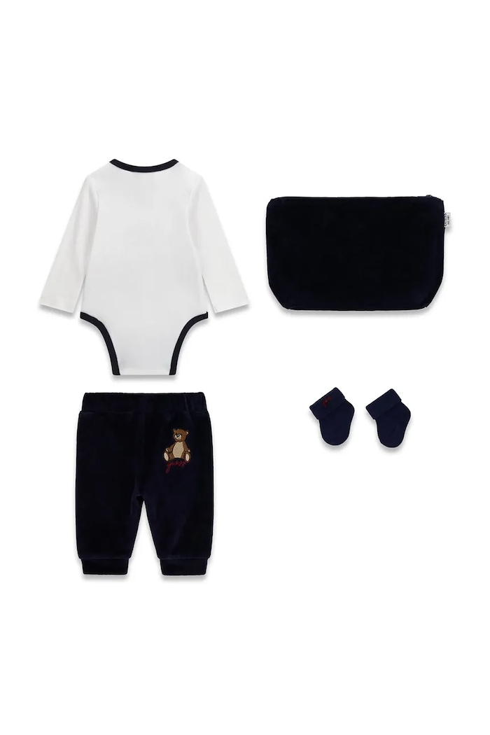 Guess Niemowlęce bawełniane H6BG09.K6028.9BY2 granatowy AW26