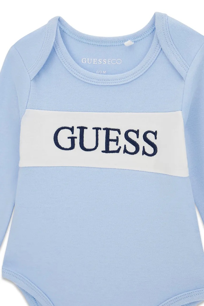 Chłopiec Guess Komplet codzienny niemowlęcy bawełniany H6BG06.K6016.9BY2 niebieski