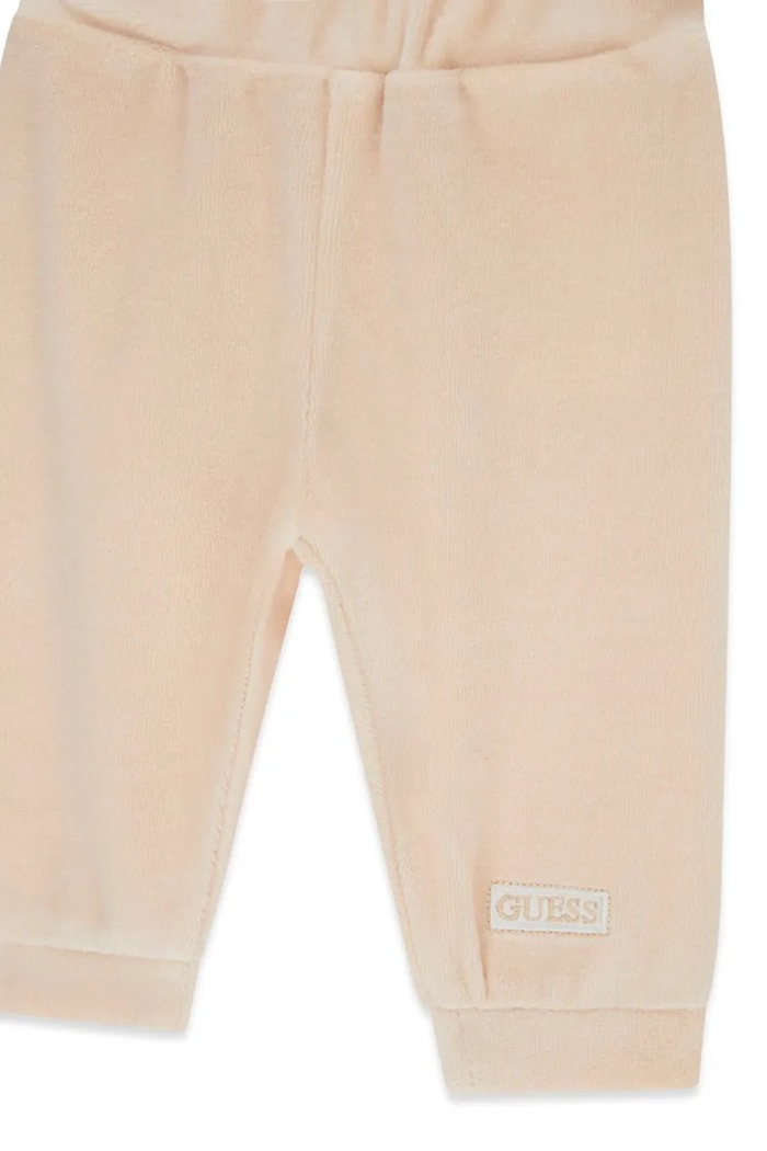 Komplet codzienny niemowlęcy bawełniany Guess beżowy H6BG06.K6016.9BY2