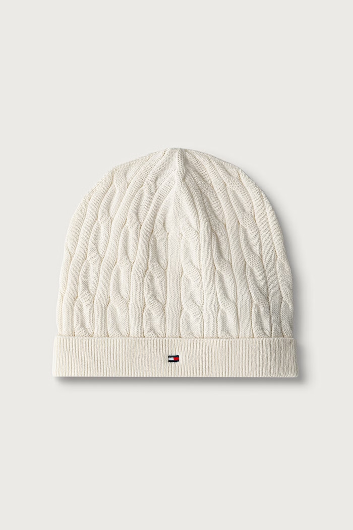 Chłopiec Tommy Hilfiger Komplet codzienny dziecięcy bawełniany KN0KN02080.9BY2 beżowy