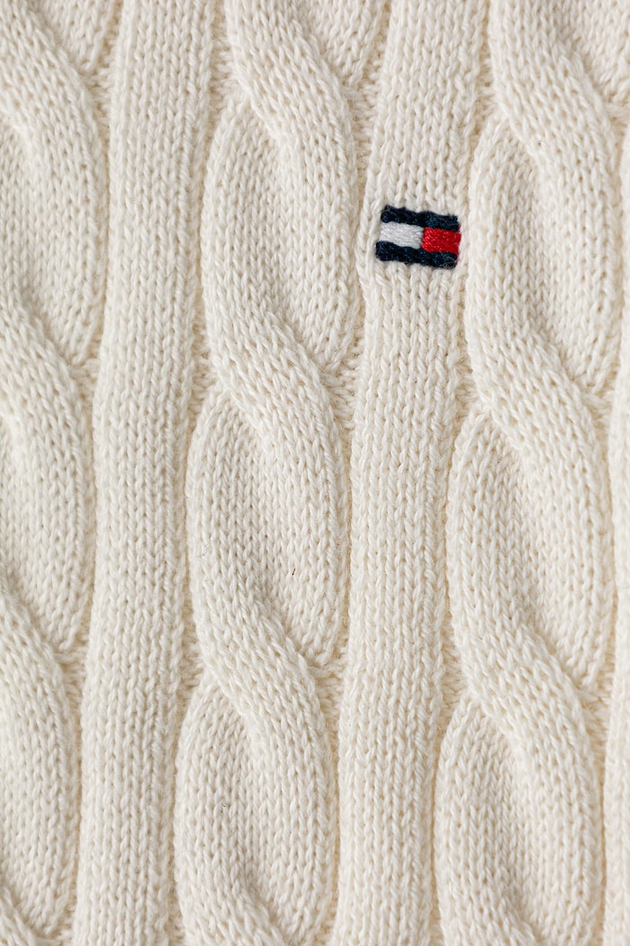 Komplet codzienny dziecięcy bawełniany Tommy Hilfiger beżowy KN0KN02080.9BY2