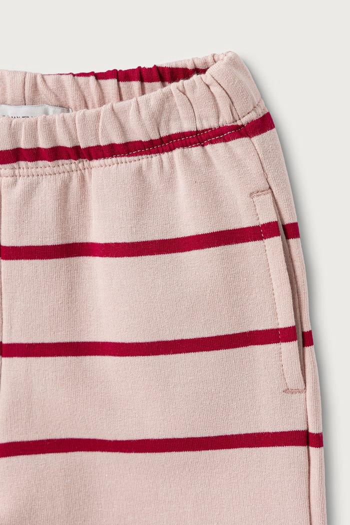 Compleu de trening pentru copii din bumbac cu elastan Tommy Hilfiger KN0KN02320.9BY2 roz