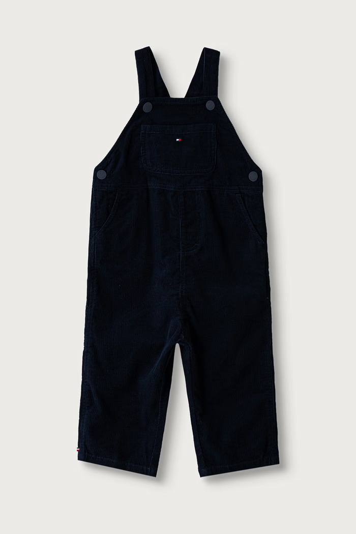 Chłopiec Tommy Hilfiger Komplet dziecięcy z bawełną KN0KN02322.9BY2 granatowy