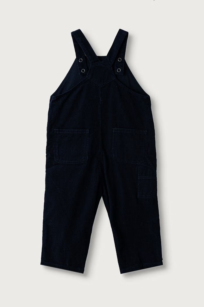 Komplet dziecięcy z bawełną Tommy Hilfiger KN0KN02322.9BY2 granatowy