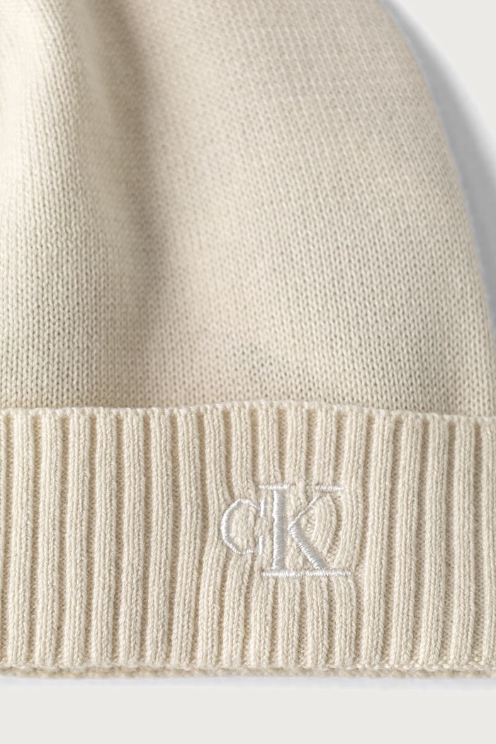 Calvin Klein Jeans komplet niemowlęcy bawełniany beżowy LVCKFJN05N.9BY2