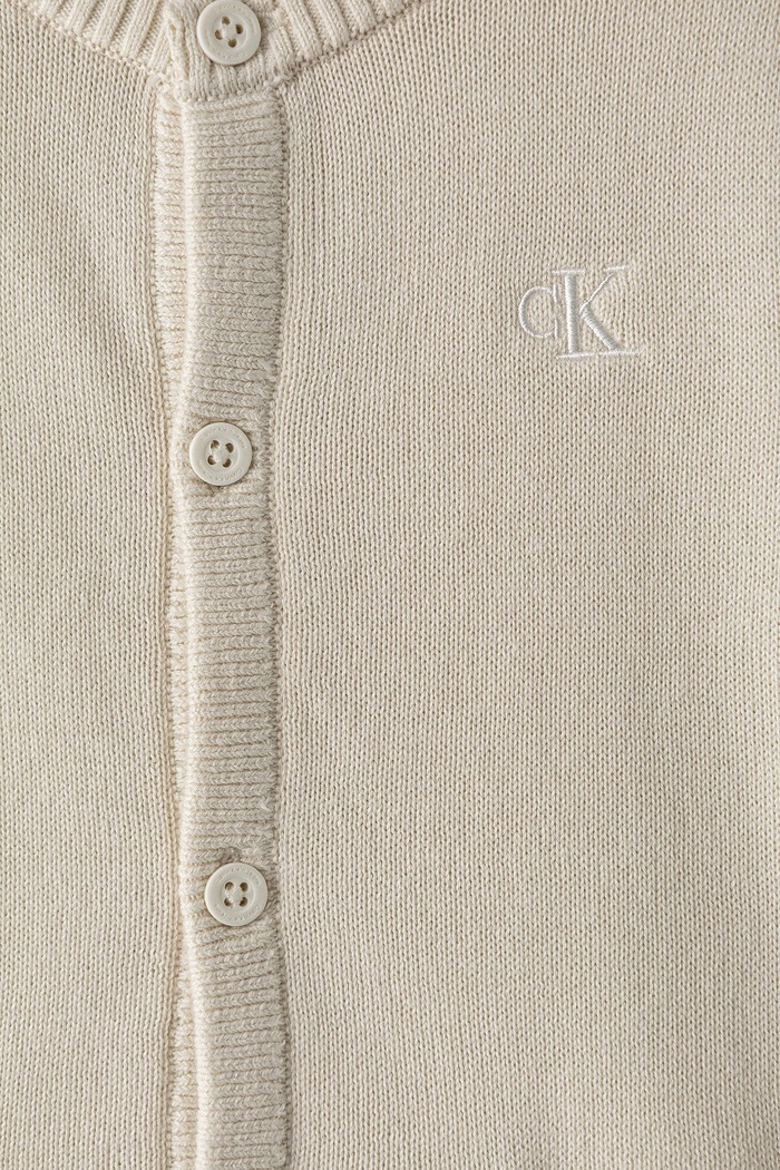Calvin Klein Jeans komplet niemowlęcy bawełniany LVCKFJN05N.9BY2 beżowy