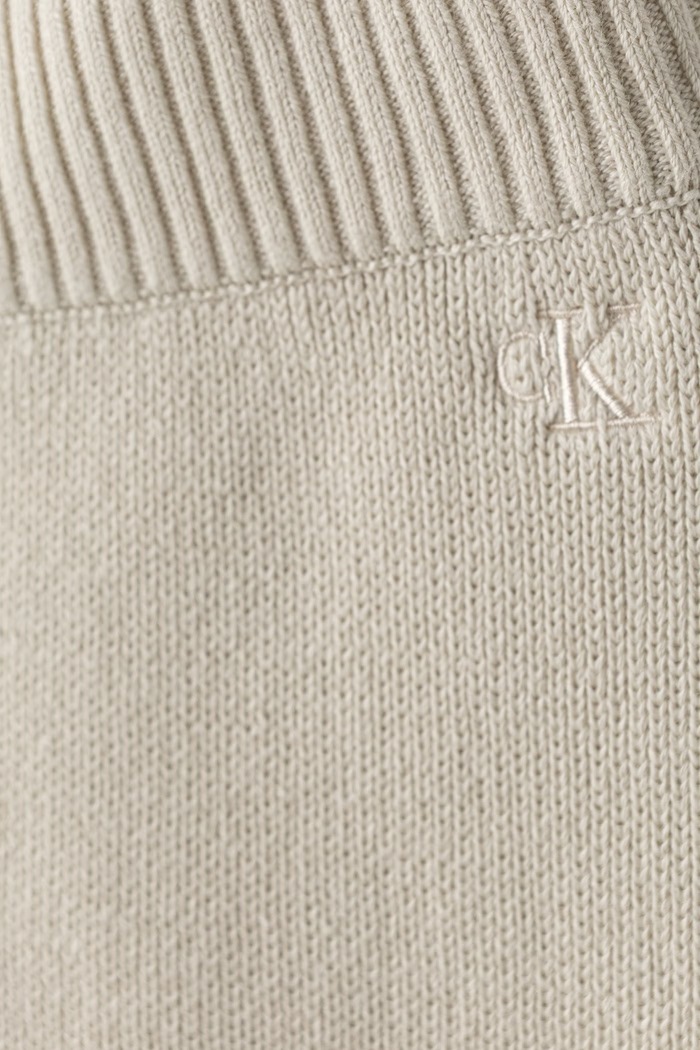Chłopiec Calvin Klein Jeans komplet dziecięcy bawełniany LVCKFJI04N.9BY2 beżowy