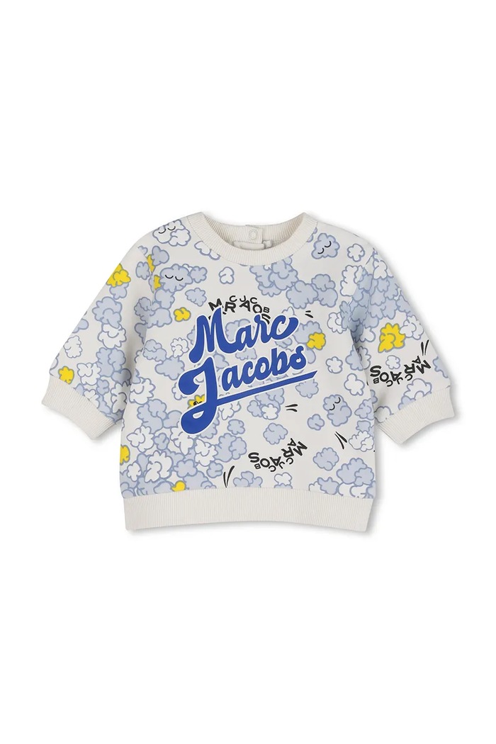Chłopiec MARC JACOBS Dres niemowlęcy z bawełną W61074.67.81 niebieski