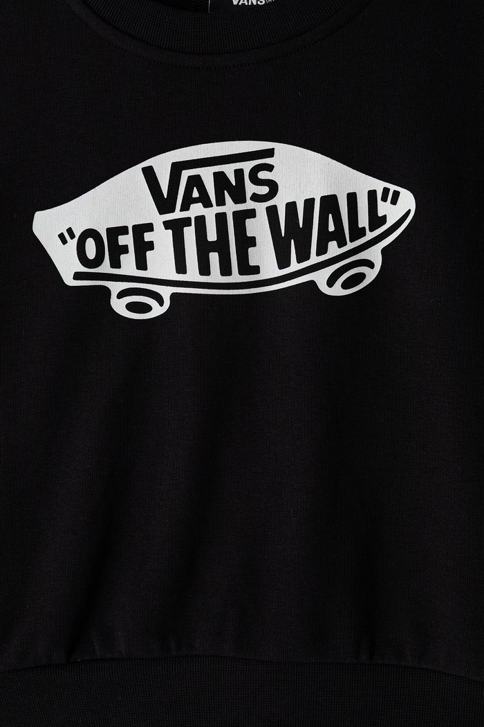Vans Σετ φόρμας παιδικό με βαμβάκι Double Standard Crew Set VN0011V1BLK1