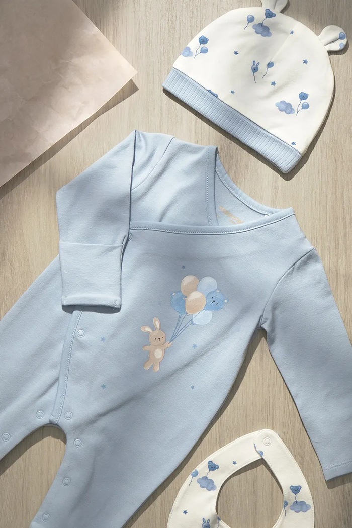 Mayoral Newborn dupačky dojčenské bavlnené s elastanom 2748.1A.Newborn.9BY2
