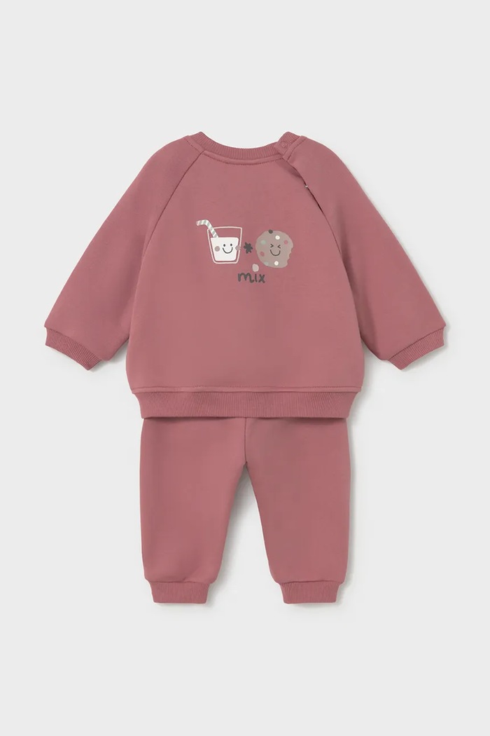 Mayoral Newborn komplet trenirka za bebe od pamuka 2607.2A.Newborn.9BY2 roza AW26