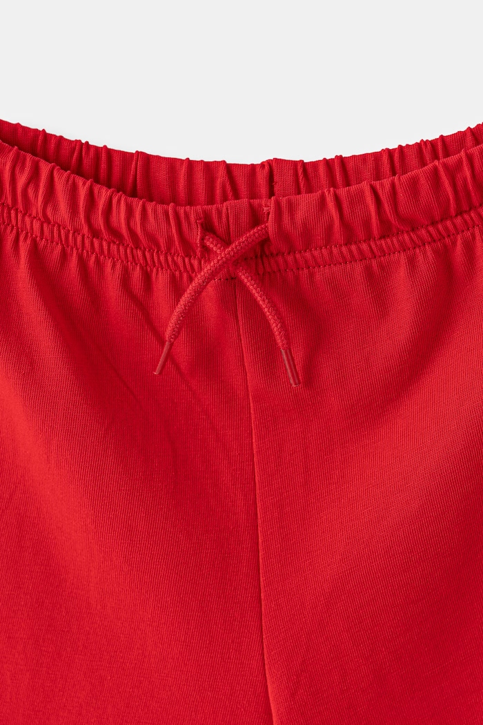Chłopiec adidas Originals komplet dziecięcy bawełniany LH4728 czerwony