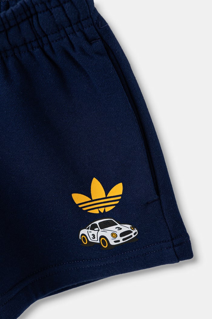 Chłopiec adidas Originals komplet dziecięcy bawełniany LH4726 granatowy