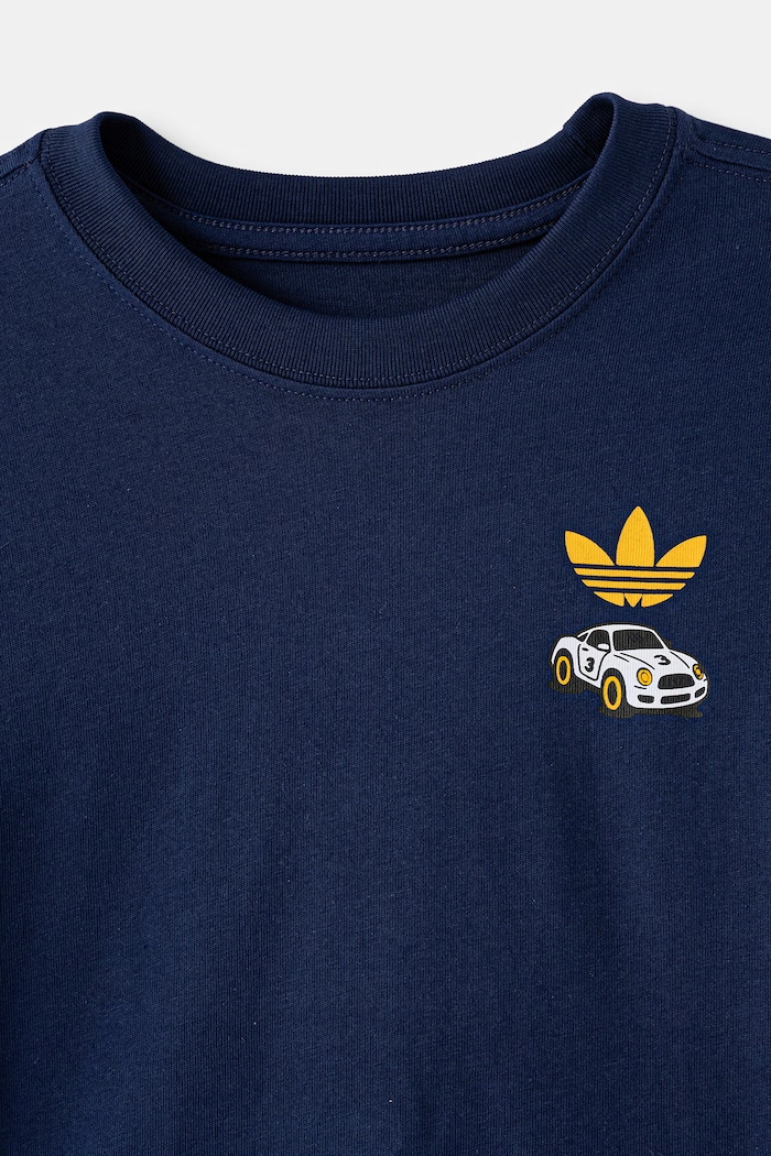 adidas Originals komplet dziecięcy bawełniany granatowy LH4726