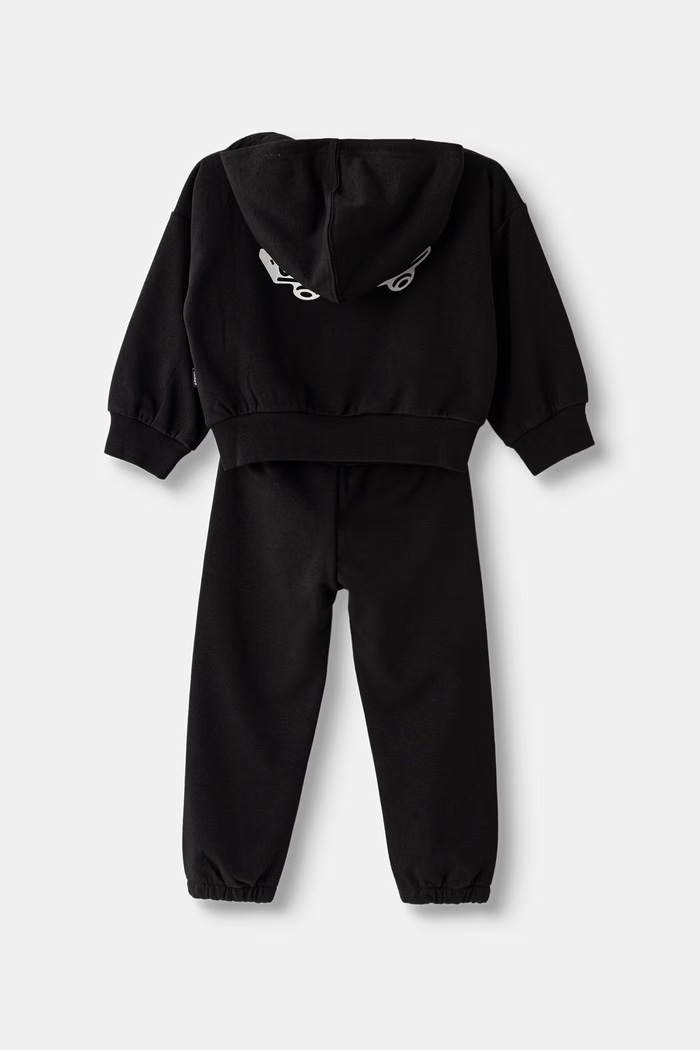 Vans dres dziecięcy z bawełną Double Standard FZ Set VN0011UZBLK1 czarny AW26