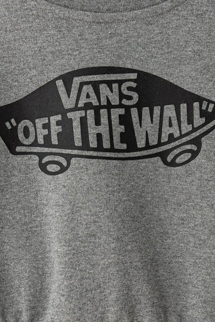 Vans dres dziecięcy z bawełną Double Standard Crew Set szary VN0011V102F1