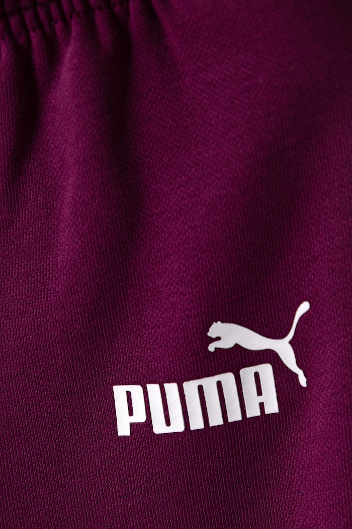 Puma komplet dresowy dziecięcy z bawełną MINICATS ESS Crew Set FL INF fioletowy 686280.9BY2