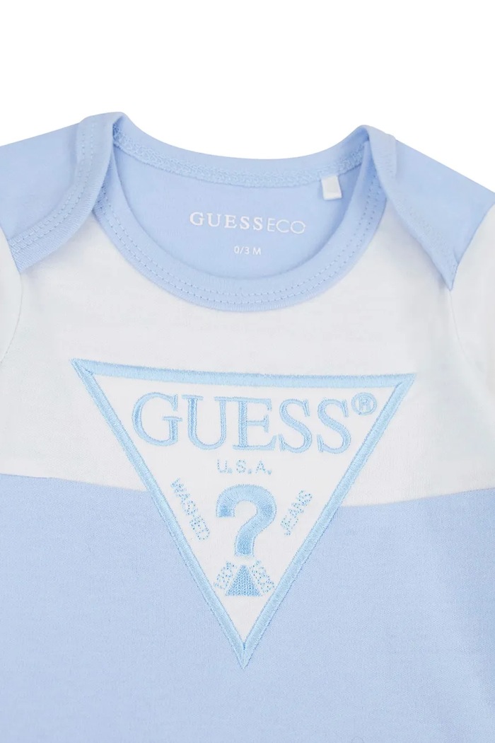 Chłopiec Guess komplet codzienny dziecięcy bawełniany H6YG04.K4125.9BY2 niebieski