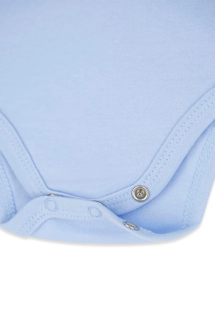 Guess komplet codzienny dziecięcy bawełniany niebieski H6YG04.K4125.9BY2