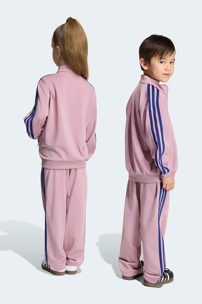 Σετ φόρμας παιδικό adidas Originals μωβ HZ6597