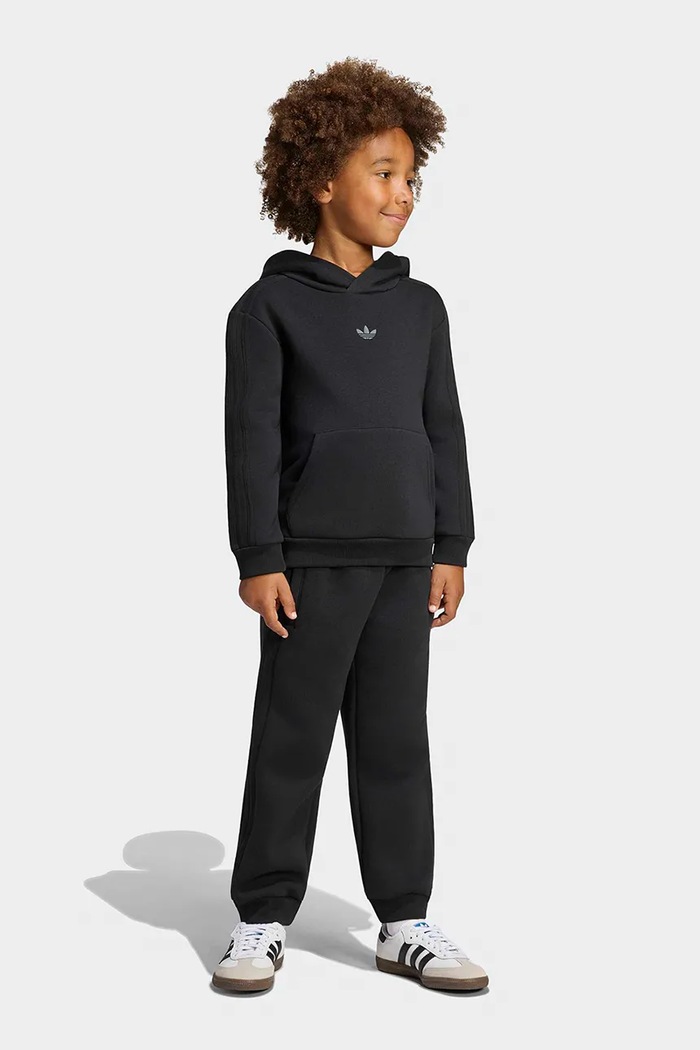 Dres dziecięcy z bawełną POKEMON adidas Originals czarny KR4689