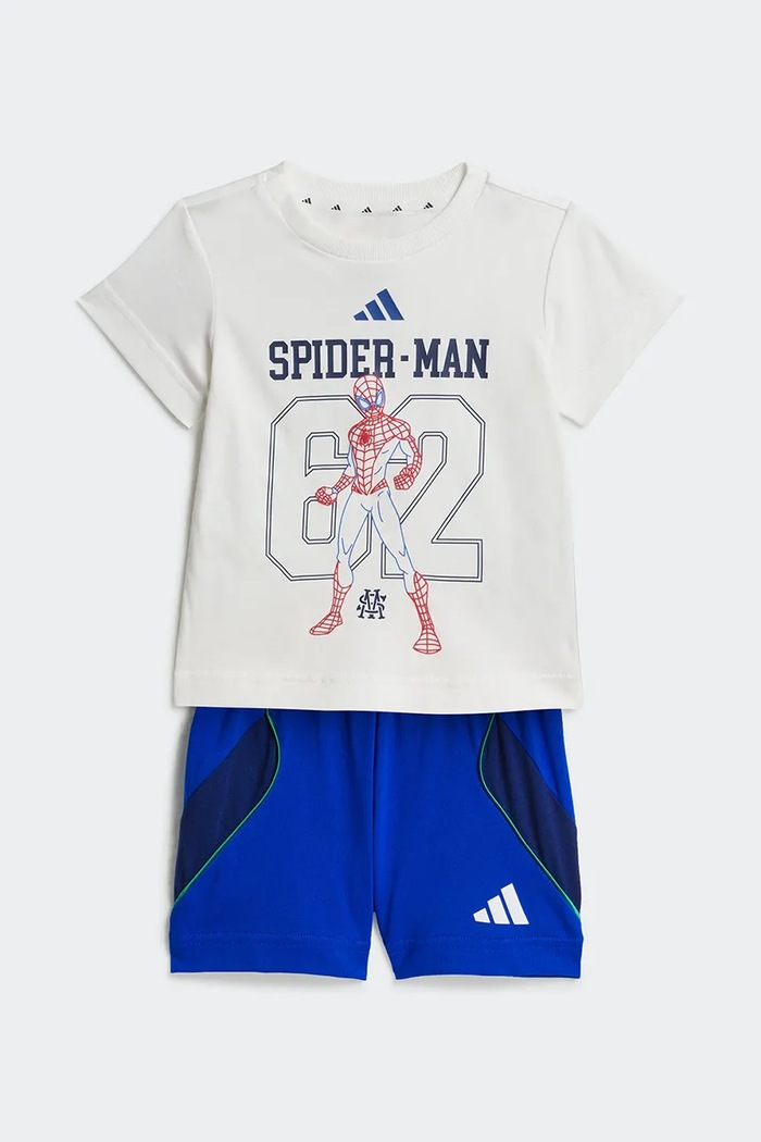 adidas komplet za djecu od pamuka MARVEL SPIDER-MAN bijela KS3963