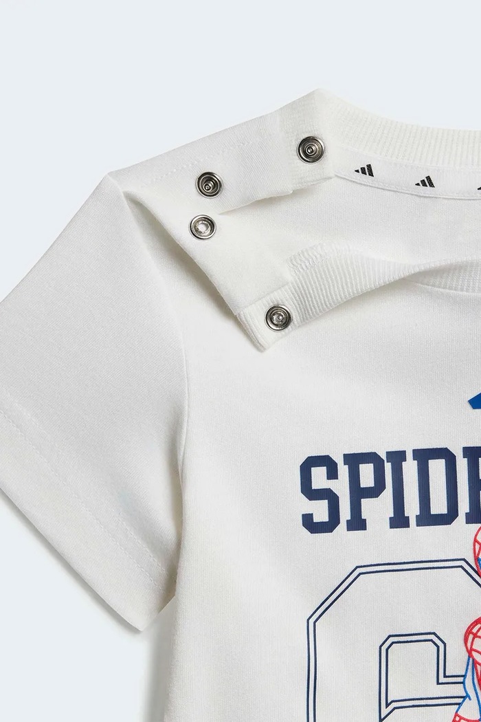 adidas komplet za djecu od pamuka MARVEL SPIDER-MAN bijela KS3963
