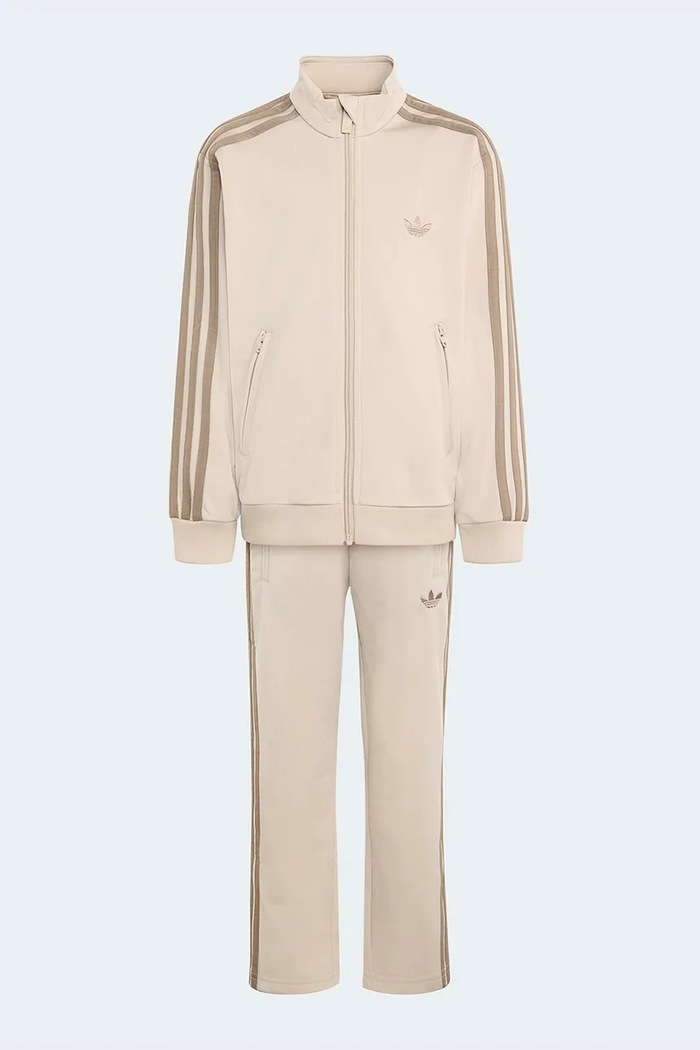 adidas Originals σετ φόρμας παιδικό HZ6592 μπεζ AW26