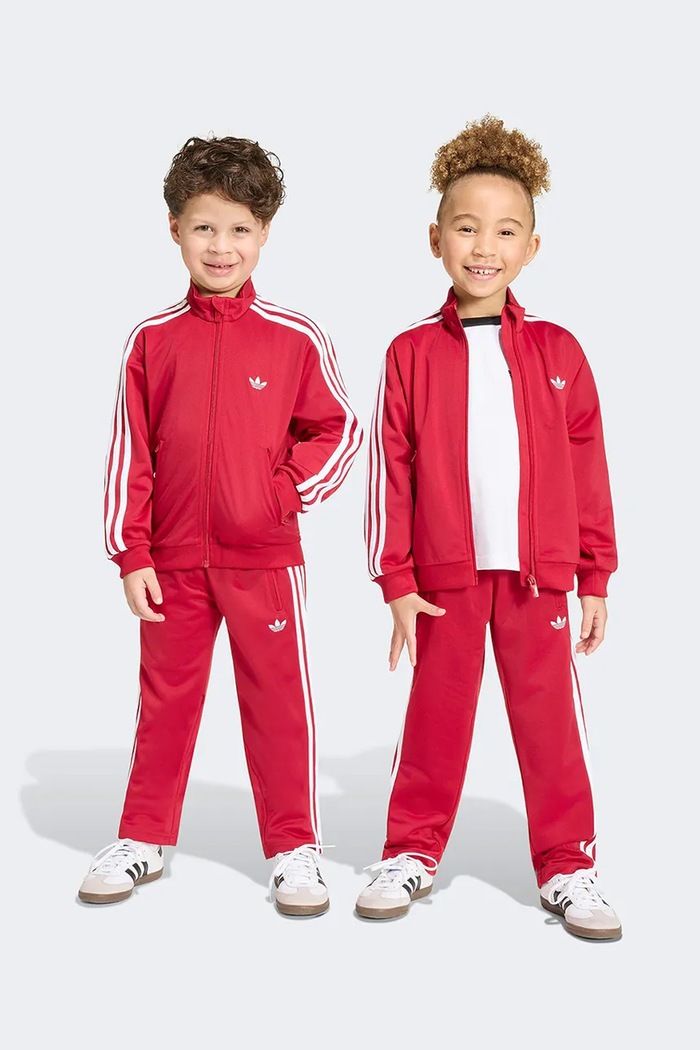 adidas Originals σετ φόρμας παιδικό κόκκινο HZ6593