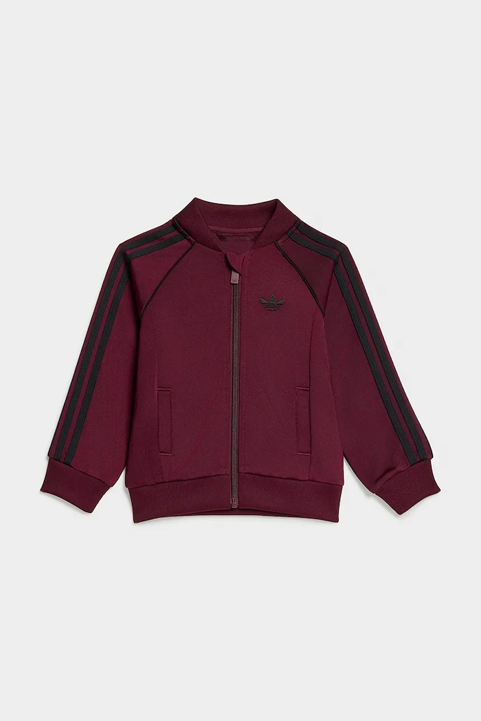 adidas Originals σετ φόρμας παιδικό KH0847 μπορντό AW26