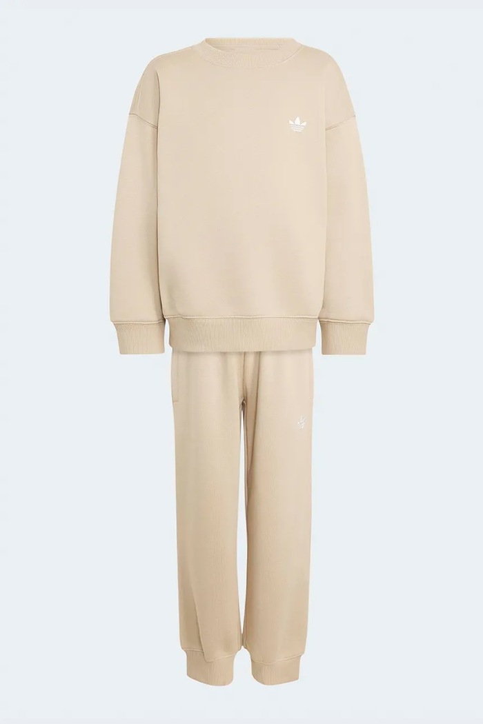 adidas Originals tepláková detská s bavlnou KS1284 béžová AW26