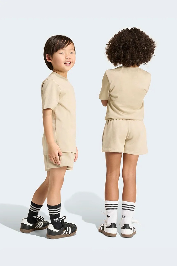 adidas Originals súprava detská bavlnená KS1280 béžová