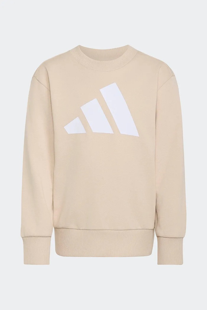 Αγορίστικα adidas σετ φόρμας παιδικό με βαμβάκι KT3330 μπεζ