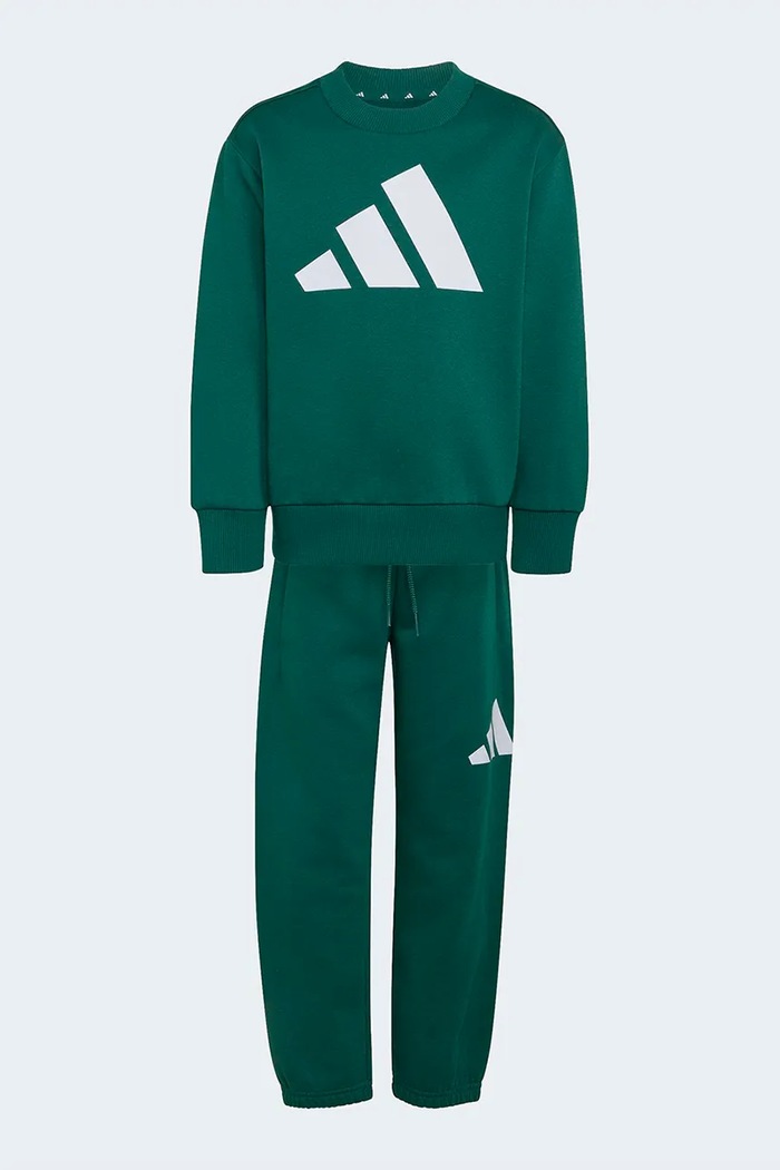 adidas teplákový set dětský s bavlnou KT3329 zelená AW26