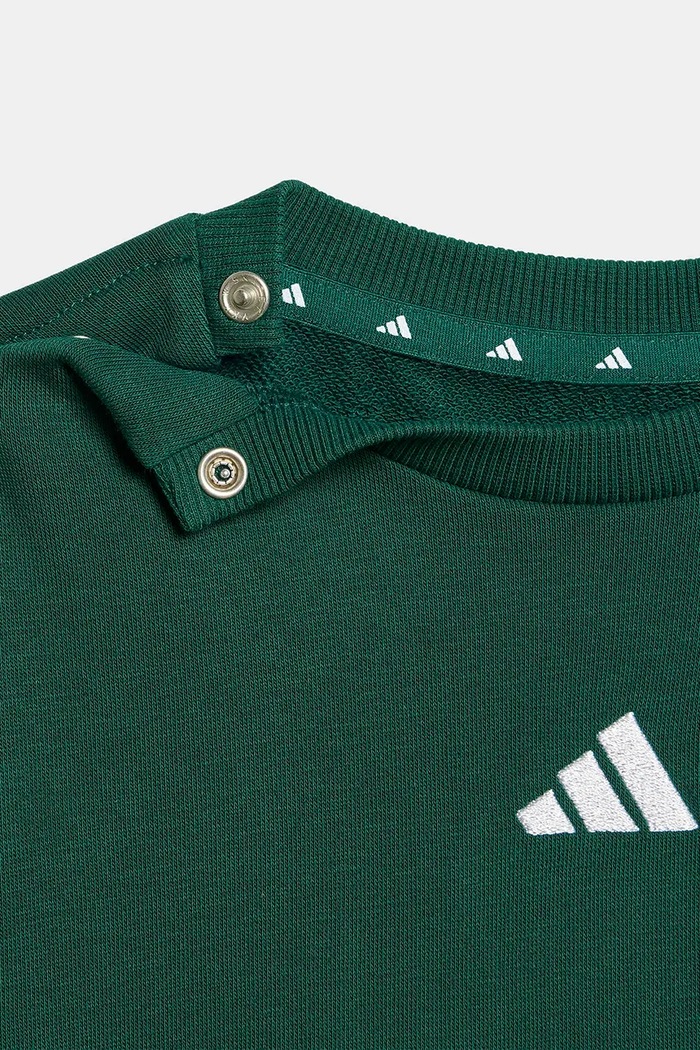 adidas komplet trenirke otroški z bombažem zelena KT2486