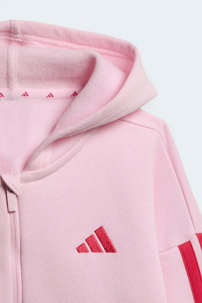 adidas φόρμα παιδική με βαμβάκι KR9317 ροζ