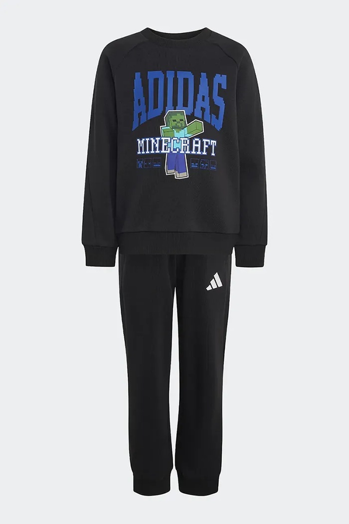adidas dres dziecięcy z bawełną MINECRAFT KH3194 czarny AW26
