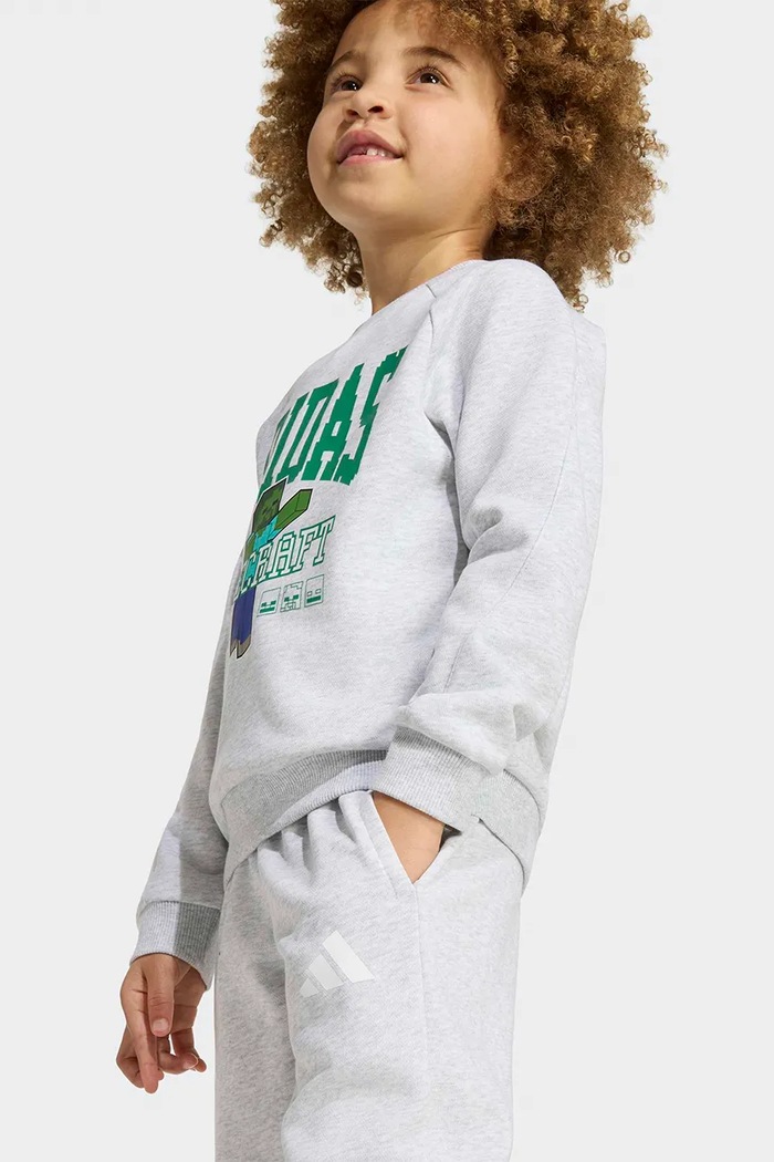 adidas tepláková detská s bavlnou MINECRAFT KS9036