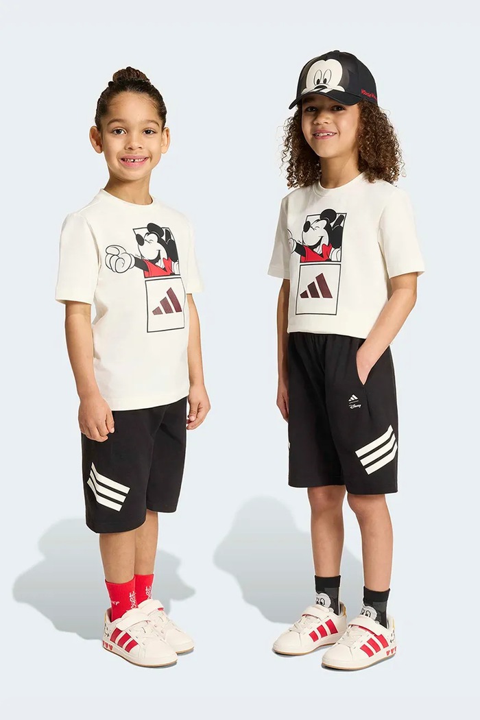 adidas σετ παιδικό με βαμβάκι DISNEY MICKEY MOUSE μπεζ KG6128