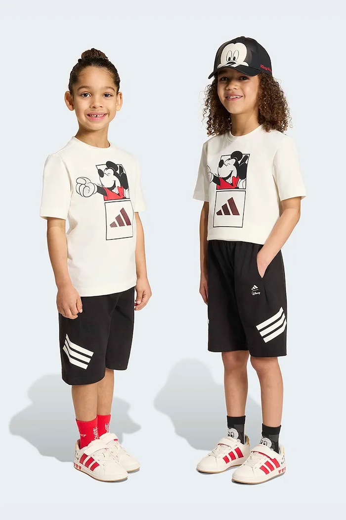 adidas σετ παιδικό με βαμβάκι DISNEY MICKEY MOUSE μπεζ KG6128