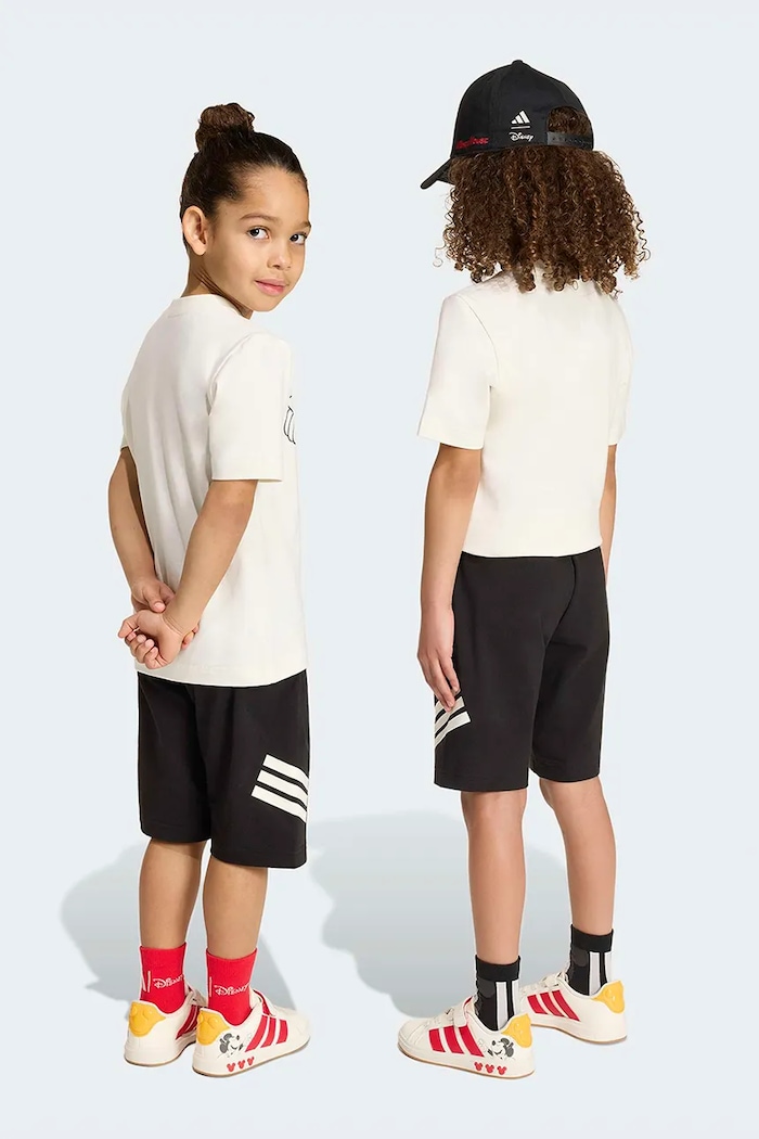 adidas σετ παιδικό με βαμβάκι DISNEY MICKEY MOUSE KG6128 μπεζ