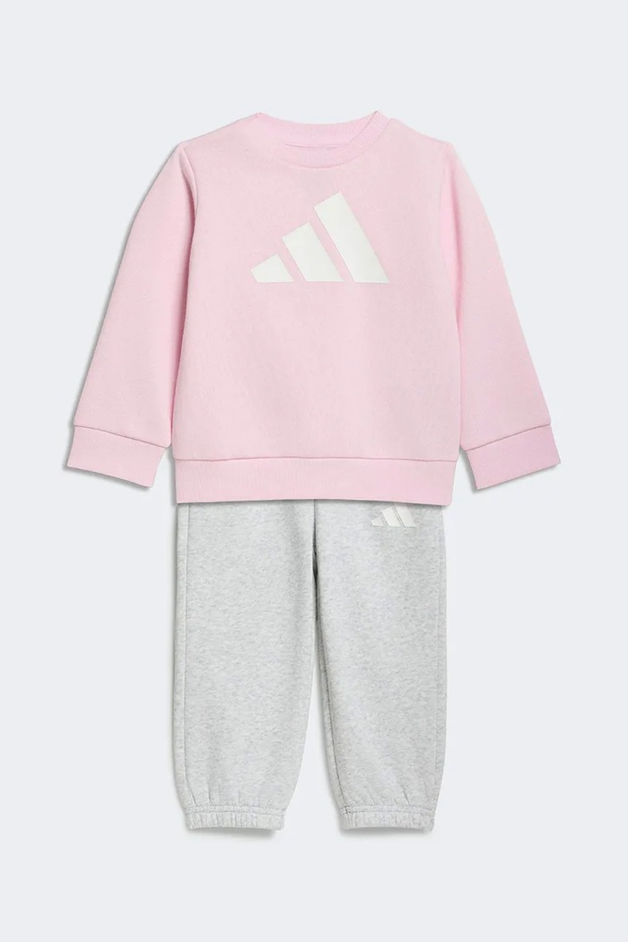 adidas σετ φόρμας παιδικό με βαμβάκι ESSENTIALS ροζ KS1473