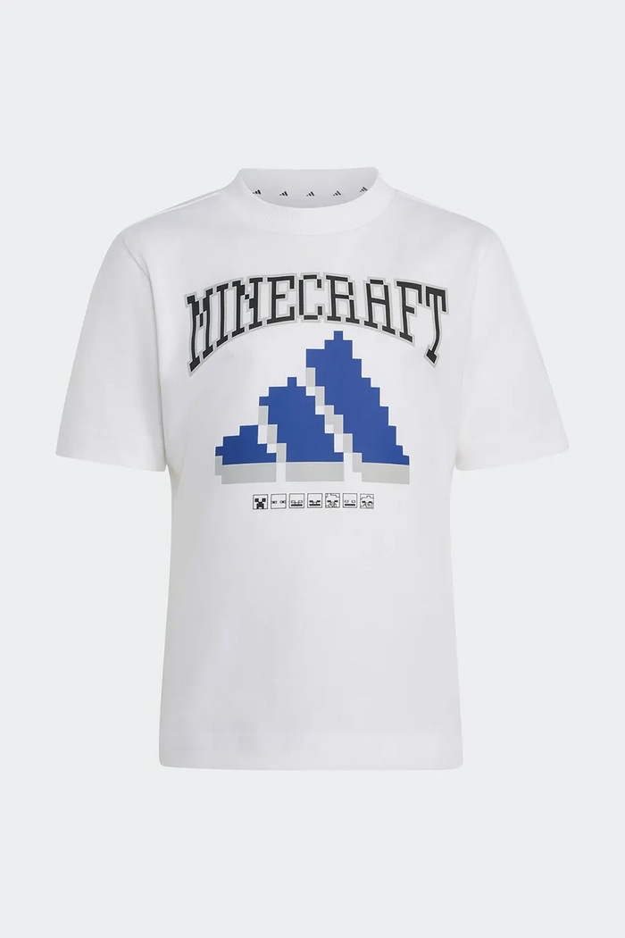 Αγορίστικα adidas σετ παιδικό βαμβακερό MINECRAFT KH3193 λευκό