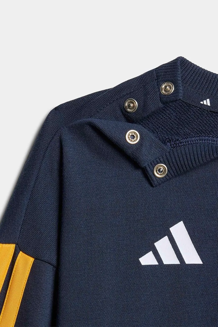 adidas Performance trenirka otroška z bombažem REAL MADRID mornarsko modra KG2947