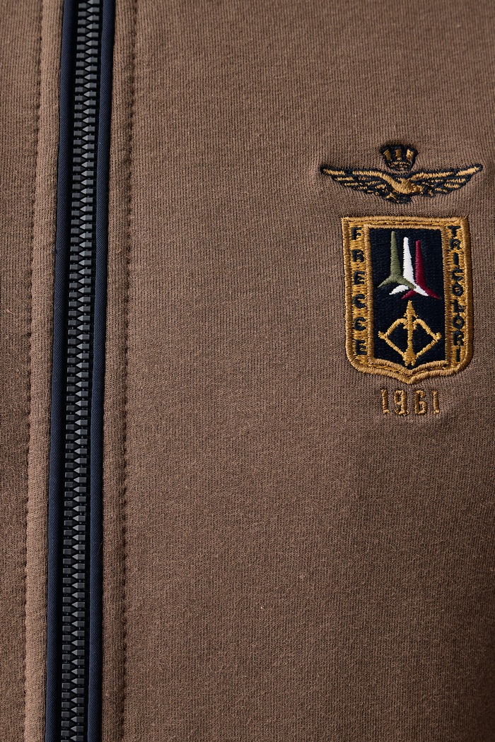 Aeronautica Militare Komplet dresowy męski bawełniany z elastanem TF0126UF00662